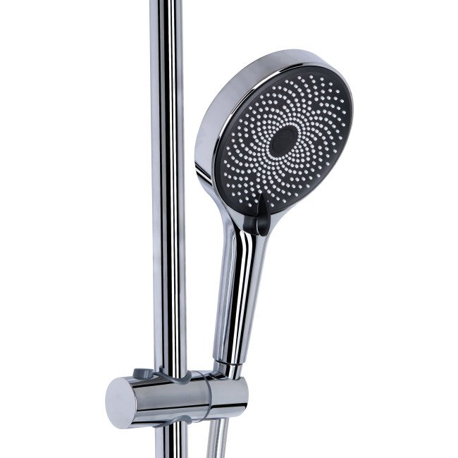 Душова система універсальна Qtap Slavonice на три споживача (з виливом) QTSLA111CRM45904 Chrome Душова система універсальна Qtap Slavonice на три споживача (з виливом) QTSLA111CRM45904 Chrome