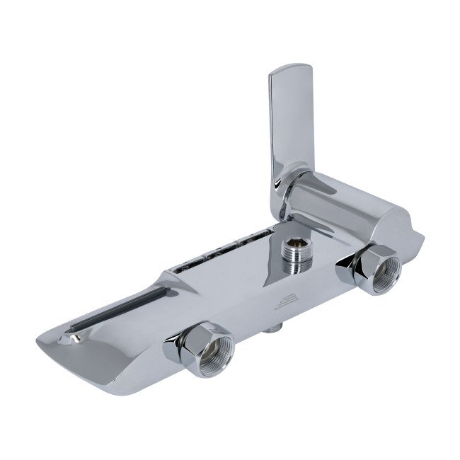 Душова система універсальна Qtap Slavonice на три споживача (з виливом) QTSLA111CRM45904 Chrome Душова система універсальна Qtap Slavonice на три споживача (з виливом) QTSLA111CRM45904 Chrome