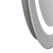 Дзеркало Qtap Gemini 500х700 з LED-підсвічуванням Touch, з антизапотіванням, з димером, рег. темп. кольору (3000-6500K) Reverse QT2578R5070
