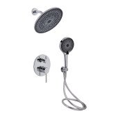 Душова система універсальна Qtap Scorpio прихованого монтажу на два споживача QTSCO113CRM45896 Chrome Душова система універсальна Qtap Scorpio прихованого монтажу на два споживача QTSCO113CRM45896 Chrome