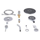 Душова система універсальна Qtap Scorpio прихованого монтажу на два споживача QTSCO113CRM45896 Chrome Душова система універсальна Qtap Scorpio прихованого монтажу на два споживача QTSCO113CRM45896 Chrome