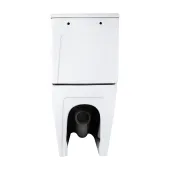 Унітаз підлоговий Qtap Stenava Rimless безобідковий з сидінням Soft-close WHITE QT27228303W