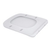 Унітаз підлоговий Qtap Stenava Rimless безобідковий з сидінням Soft-close WHITE QT27228303W