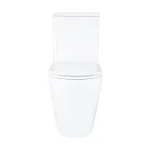 Унітаз підлоговий Qtap Dove Rimless безобідковий з сидінням Soft-close WHITE QT06228380BW