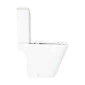 Унітаз підлоговий Qtap Dove Rimless безобідковий з сидінням Soft-close WHITE QT06228380BW