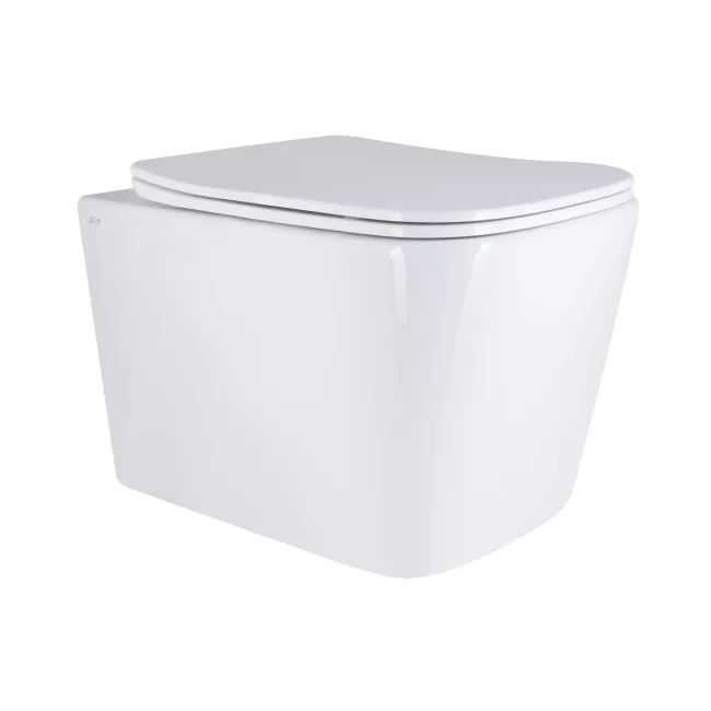 Унітаз підвісний Qtap Tern Ultra Quiet безобідковий з сидінням Soft-close WHITE QT17332303AW Унітаз підвісний Qtap Tern Ultra Quiet безобідковий з сидінням Soft-close WHITE QT17332303AW