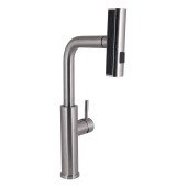 Змішувач для кухні Lidz Aria 015FLT з висувним мультифункціональним виливом-лійкою (k35) LDARI015FLTNKS37643 Nickel Змішувач для кухні Lidz Aria 015FLT з висувним мультифункціональним виливом-лійкою (k35) LDARI015FLTNKS37643 Nickel