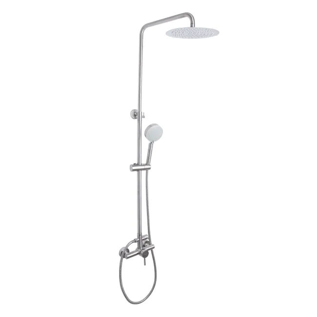 Душова система для душу Lidz Aria 1020 на два споживача (k35) LDARI1020NKS46114 Nickel Душова система для душу Lidz Aria 1020 на два споживача (k35) LDARI1020NKS46114 Nickel