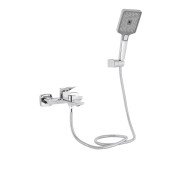 Змішувач для ванни Qtap Presto (з душовим гарнітуром) QTPRE259CRM45574 Chrome