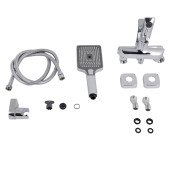 Змішувач для ванни Qtap Presto (з душовим гарнітуром) QTPRE259CRM45574 Chrome