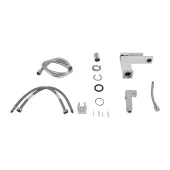 Змішувач для раковини Qtap Gemini (з гігієнічним душем) QTGEM272CRW45691 Chrome/White