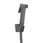 Змішувач для раковини Qtap Gemini (з гігієнічним душем) QTGEM272GMB45692 Gunmetal Black PVD