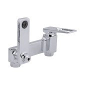 Змішувач для ванни Qtap Gemini Loopi з поворотним виливом (з душовим гарнітуром) QTGEM260CRM45701 Chrome Змішувач для ванни Qtap Gemini Loopi з поворотним виливом (з душовим гарнітуром) QTGEM260CRM45701 Chrome