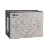 Змішувач для ванни Qtap Gemini Loopi з поворотним виливом (з душовим гарнітуром) QTGEM260CRM45701 Chrome