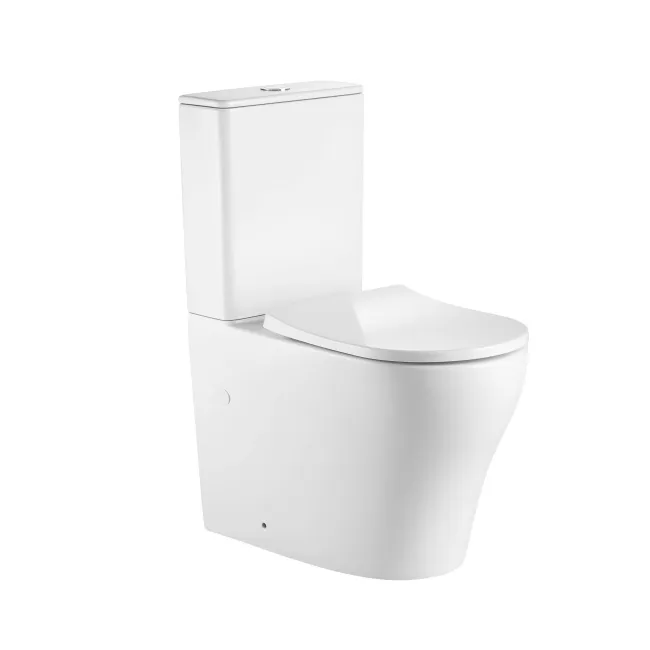 Унітаз підлоговий Qtap Virgo Ultra Quiet безобідковий з сидінням Soft-close WHITE QT18226092AW Унітаз підлоговий Qtap Virgo Ultra Quiet безобідковий з сидінням Soft-close WHITE QT18226092AW