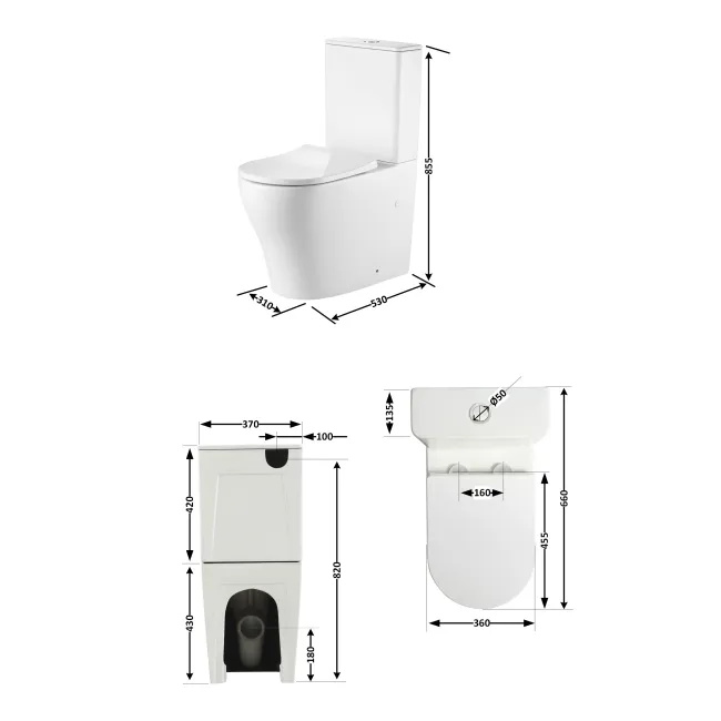 Унітаз підлоговий Qtap Virgo Ultra Quiet безобідковий з сидінням Soft-close WHITE QT18226092AW 2 Унітаз підлоговий Qtap Virgo Ultra Quiet безобідковий з сидінням Soft-close WHITE QT18226092AW 2
