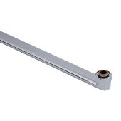 Змішувач для ванни Qtap Stenava New з поворотним виливом (з душовим гарнітуром) QTSTE2601CRM45536 Chrome