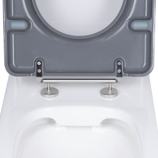 Унітаз підлоговий Qtap Freedom інклюзивний Rimless безобідковий з сидінням Soft-close WHITE QT22226098W Унітаз підлоговий Qtap Freedom інклюзивний Rimless безобідковий з сидінням Soft-close WHITE QT22226098W