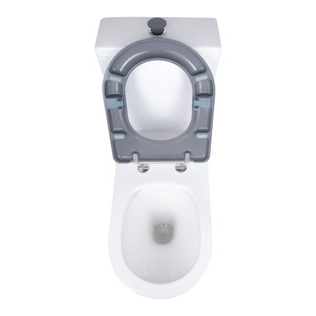 Унітаз підлоговий Qtap Freedom інклюзивний Rimless безобідковий з сидінням Soft-close WHITE QT22226098W Унітаз підлоговий Qtap Freedom інклюзивний Rimless безобідковий з сидінням Soft-close WHITE QT22226098W