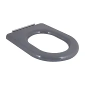 Унітаз підлоговий Qtap Freedom інклюзивний Rimless безобідковий з сидінням Soft-close WHITE QT22226098W