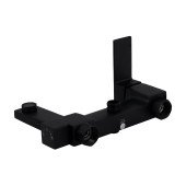 Душова система універсальна Qtap Gemini на три споживача (з виливом) QTGEM111BLM45686 Black Matt