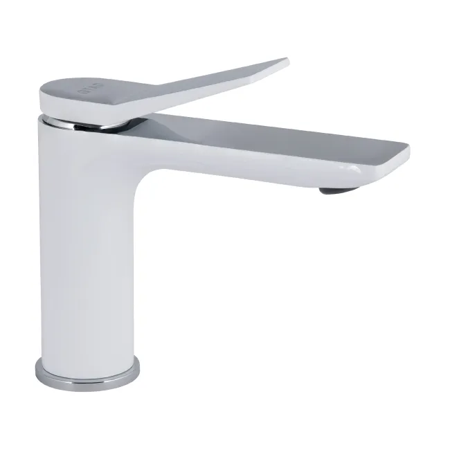 Змішувач для раковини Qtap Presto QTPRE270CRW45576 Chrome/White Змішувач для раковини Qtap Presto QTPRE270CRW45576 Chrome/White