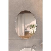 Дзеркало Lidz Latwa 140.07.11 (1) 650х800 настінне овальне з декором LD78LA6580 Дзеркало Lidz Latwa 140.07.11 (1) 650х800 настінне овальне з декором LD78LA6580