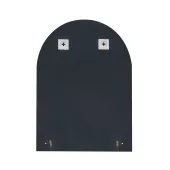 Дзеркало Lidz Tani 140.07.03 (1) 700х900х110 настінне з поличкою прямокутне з дугоподібним верхом LD78TA7090
