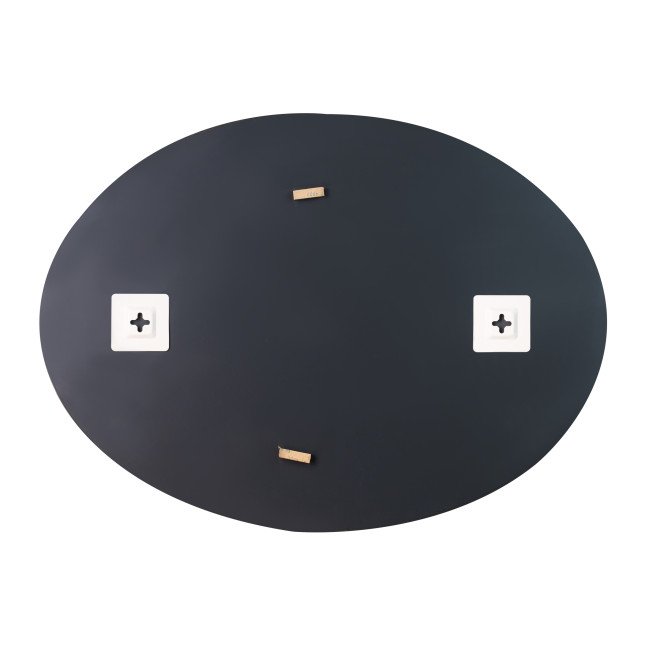 Дзеркало Lidz Latwa 140.07.11 425х575 настінне овальне з декором LD78LA4257