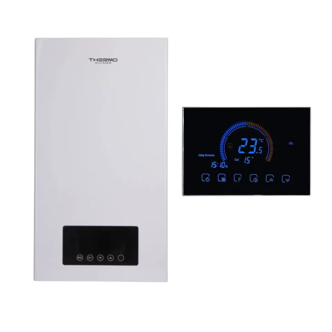 Комплексне рішення Thermo Alliance для котельні: електричний котел 6 кВт + провiдний термостат Wi-Fi Комплексне рішення Thermo Alliance для котельні: електричний котел 6 кВт + провiдний термостат Wi-Fi
