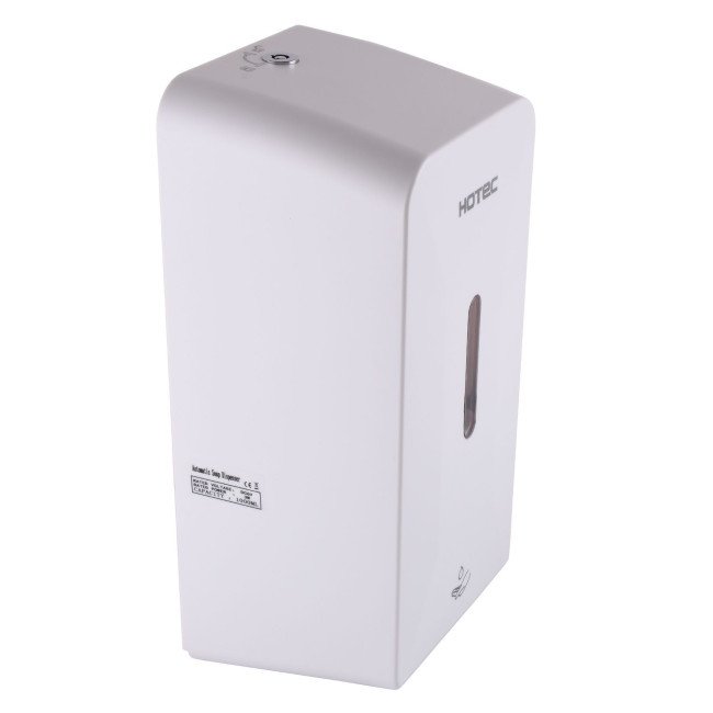Дозатор сенсорний для антисептика/рідкого мила HOTEC 13.503 ABS White,1000мл,(DC 4*1.5V-тип C-LR14) 2