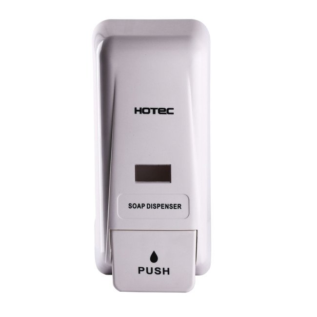 Дозатор рідкого мила HOTEC 13.506 ABS White пластик 1000мл Дозатор рідкого мила HOTEC 13.506 ABS White пластик 1000мл