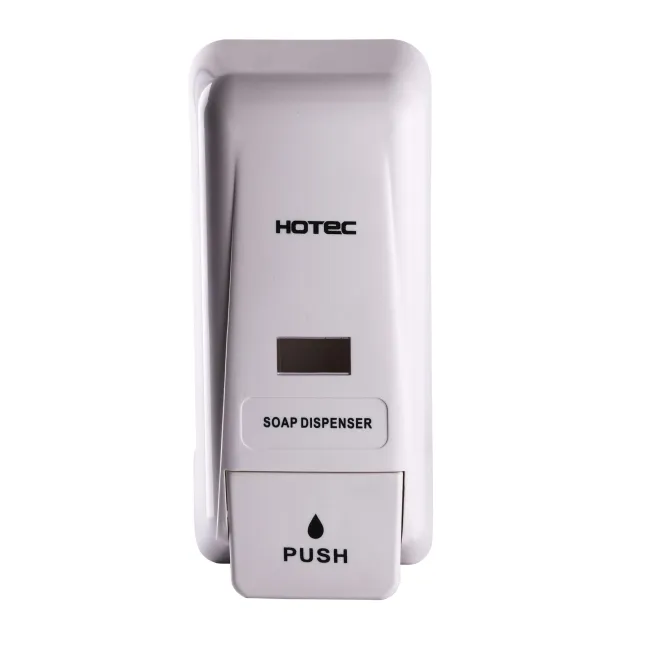 Дозатор рідкого мила HOTEC 13.506 ABS White пластик 1000мл Дозатор рідкого мила HOTEC 13.506 ABS White пластик 1000мл