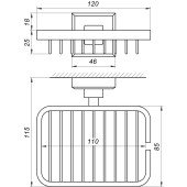 Мильниця TOPAZ TKB 9924 Мильниця TOPAZ TKB 9924