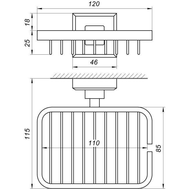 Мильниця TOPAZ TKB 9924 Мильниця TOPAZ TKB 9924