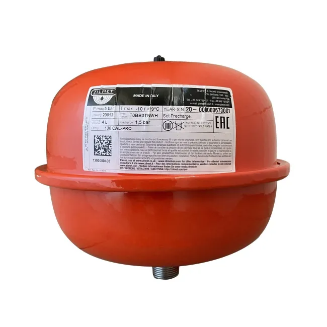 Бак Zilmet cal-pro для систем опалення 4л. 5bar ( 1300000400 ) Бак Zilmet cal-pro для систем опалення 4л. 5bar ( 1300000400 )