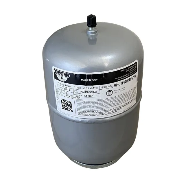 Гідроакумулятор зі змінною мембраною 2л ZILMET HY-PRO 10bar ( 11H0000200 ) 2 Гідроакумулятор зі змінною мембраною 2л ZILMET HY-PRO 10bar ( 11H0000200 ) 2