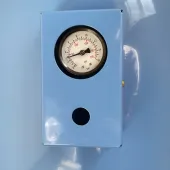 Гідроакумулятор 300л VOLKS pumpe 10 bar вертикальний (з манометром)