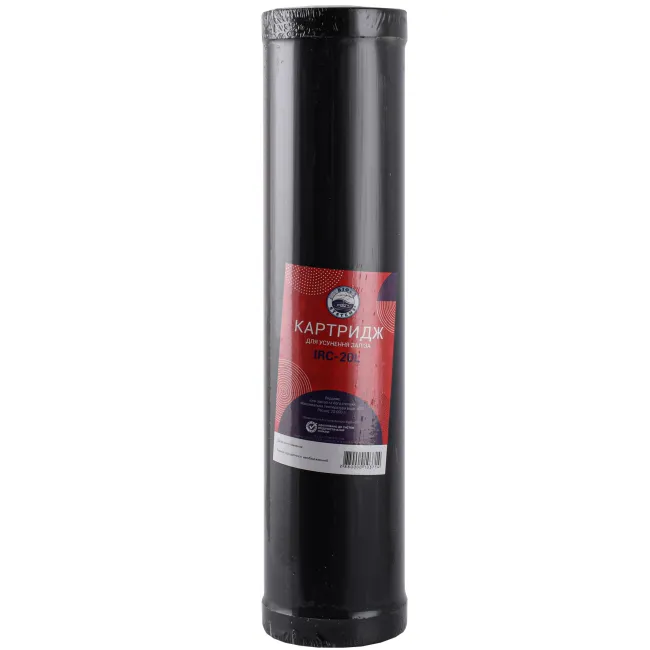 Картридж для усунення заліза Bio+ systems IRC-20L Big Blue 20″ Картридж для усунення заліза Bio+ systems IRC-20L Big Blue 20″