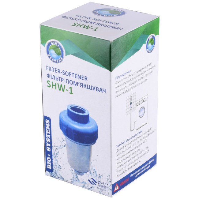 Фільтр-колба до пральних машин Bіо+ systems SHW-1 Фільтр-колба до пральних машин Bіо+ systems SHW-1