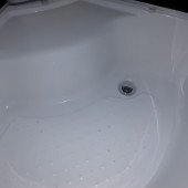 Душовий бокс асиметричний правий OBRA H120GBSR (H120BR) BRAVO (3уп.)