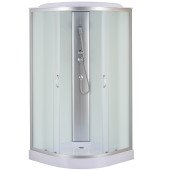 Душовий бокс півкруглий WISLOK L90FFS (L90F) BRAVO (3уп.)