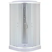 Душовий бокс півкруглий WISLOK L90FFW (L90W) BRAVO (3уп.)