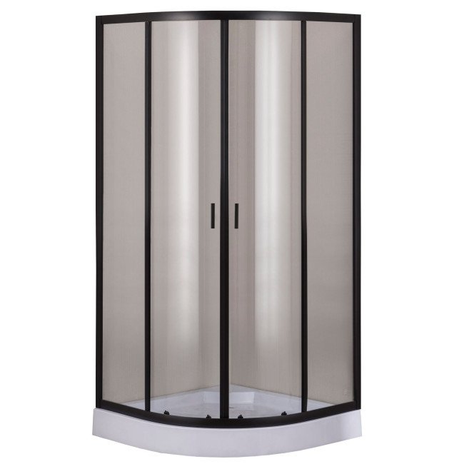 Душова кабіна півкругла DRAWA L90TB (L90BT) BRAVO (2уп.)