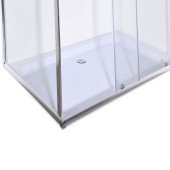 Душова кабіна прямокутна без піддона NISA N120TC (N120T) BRAVO (1уп.) Душова кабіна прямокутна без піддона NISA N120TC (N120T) BRAVO (1уп.)