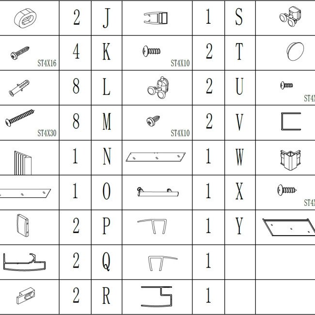 Душова кабіна прямокутна без піддона NISA N120TC (N120T) BRAVO (1уп.) Душова кабіна прямокутна без піддона NISA N120TC (N120T) BRAVO (1уп.)