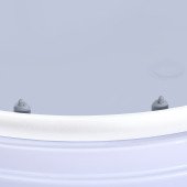 Душова кабіна півкругла WARTA H90FW (H90W) BRAVO (2уп.)