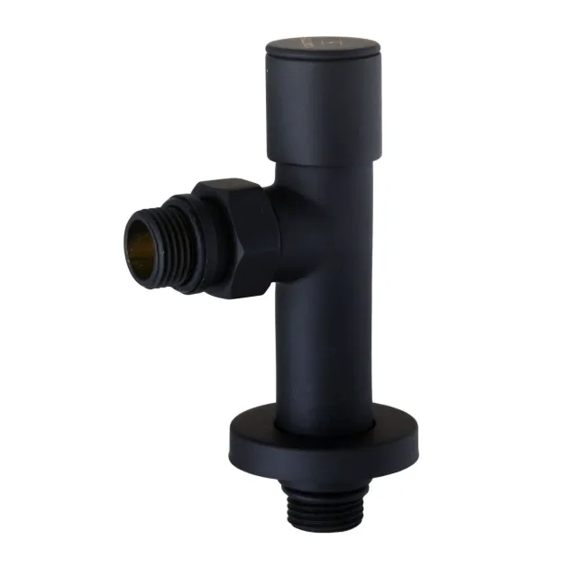 Набір Кран вентильний кутовий з американкою SOLOMON LUX 1/2″ 7777 (2шт.) BLACK (1уп) 2 Набір Кран вентильний кутовий з американкою SOLOMON LUX 1/2″ 7777 (2шт.) BLACK (1уп) 2
