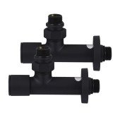 Набір Кран вентильний кутовий з американкою SOLOMON LUX 1/2″ 7777 (2шт.) BLACK (1уп) Набір Кран вентильний кутовий з американкою SOLOMON LUX 1/2″ 7777 (2шт.) BLACK (1уп)