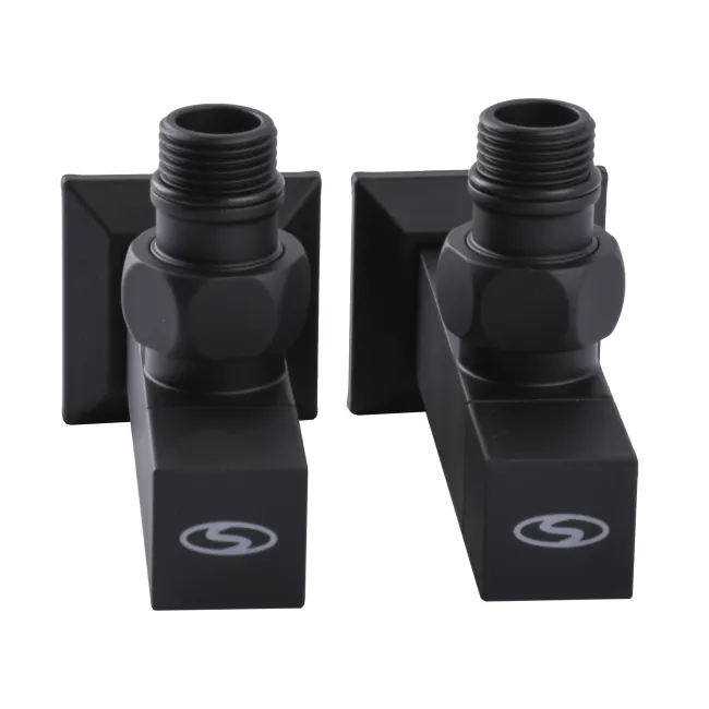 Набір Кран напівобертовий кутовий з американкою SOLOMON LUX 1/2″ CUBE BLACK 8888 (1уп) 2 Набір Кран напівобертовий кутовий з американкою SOLOMON LUX 1/2″ CUBE BLACK 8888 (1уп) 2